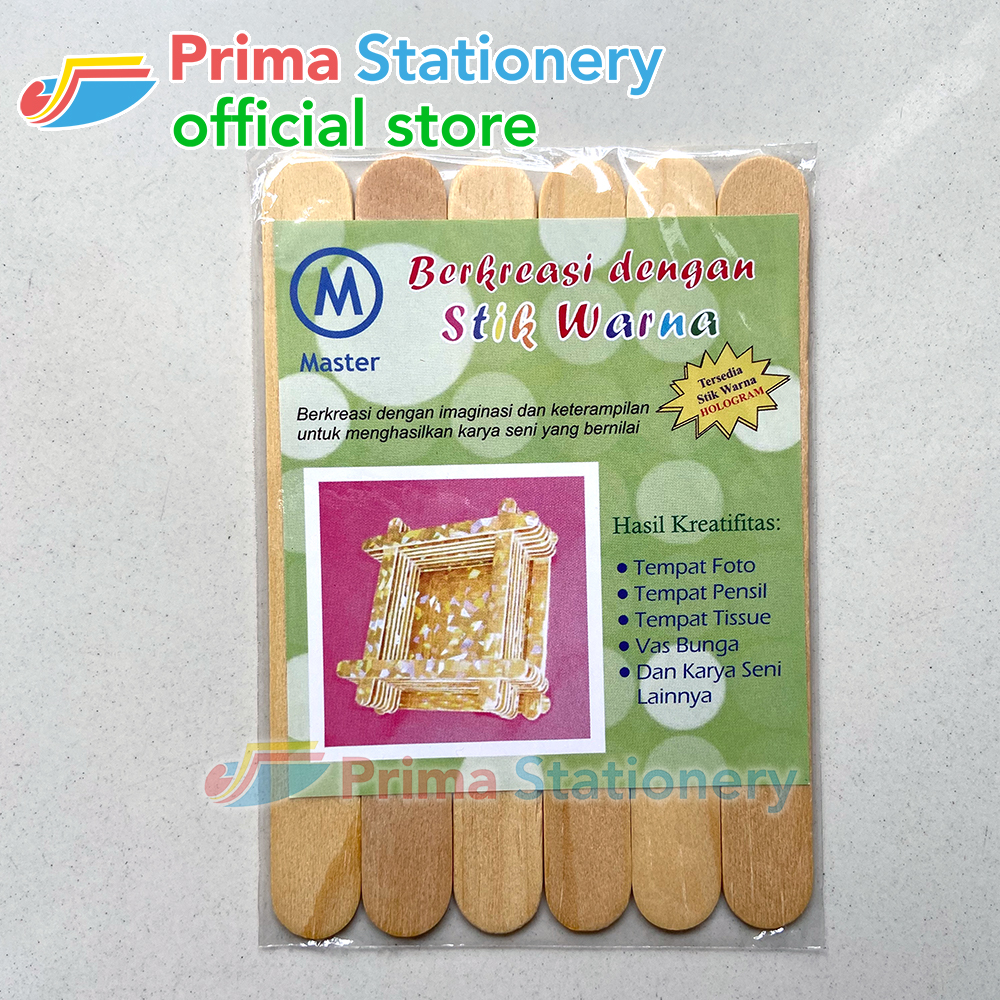  Stick  Es Krim  Jumbo Polos Prima Stationery