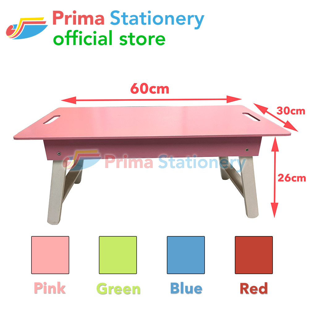  Meja  Lipat  Kayu Warna Anak Prima Stationery